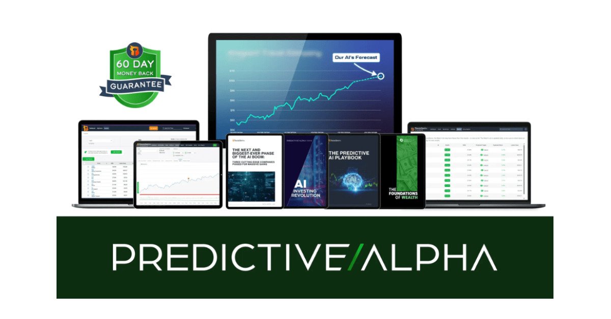 Predictive Alpha dashboard — AI-powered stock analysis